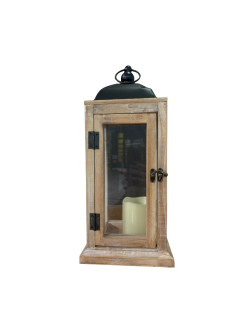 CANDELERO DE MADERA GRANDE