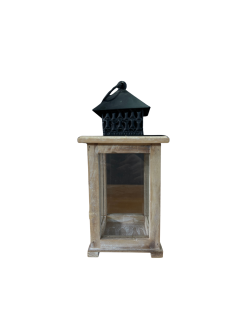 CANDELERO DE MADERA PEQUEÑO